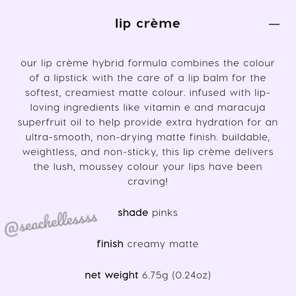 HEAVEN | Fresh Kiss Lip Creme | Colourpop | Brand New in Box - Picture 4 of 6
